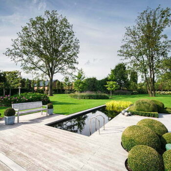 Landelijke tuin Ontwerp
