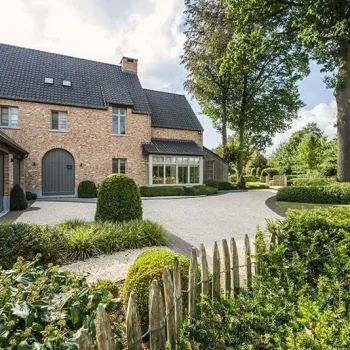 waterdoorlatende oprit