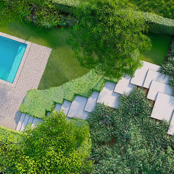 Mediterrane tuin ontwerp